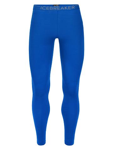 Icebreaker BodyfitZone™ Merino 200 Zone Thermal Férfi Leggings Kék | HU 1125OKIR